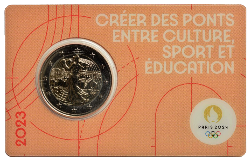 Otra imagen de 2 euros conmemorativa Juegos Olímpicos de Verano París 2024 - Boxeo